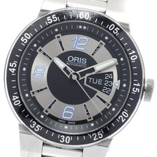 ORIS 7613 Williams F1 Team Day Date AT Men Watch 908512