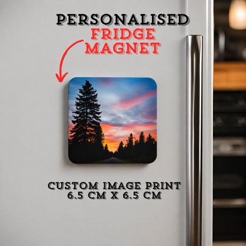 Personalised fridge magnet - fridge,