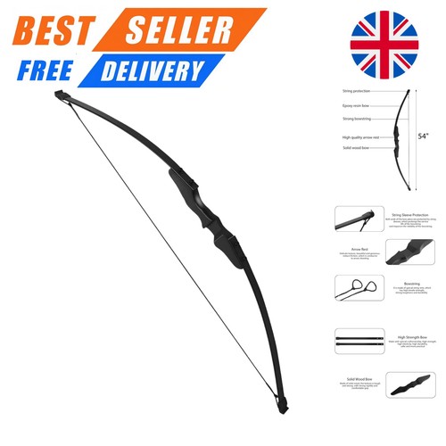 Inch lbs recurve bow - 54-inch, 40