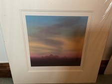 LAWRENCE COULSON LONELY SKY print Hand signed Limited Edition still in wrapping
