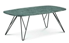 Coffee table stone effect top - coffee,