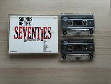 Sounds of the Seventies Double Vintage Audio Music Cassette Tape 1994 -Excellent