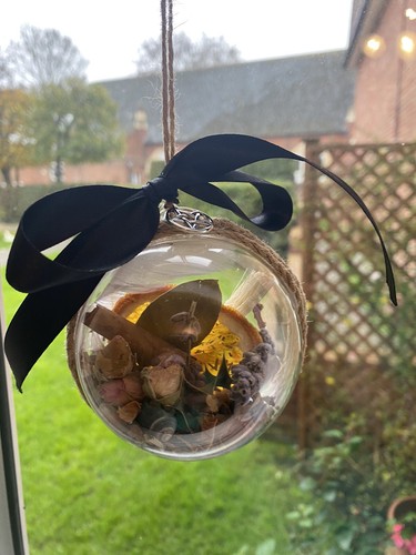 Witch ball for spellwork - ball,