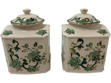 Masons Lidded Storage Jars