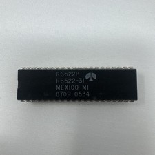 R6522P Rockwell DIP40 CPU IC -