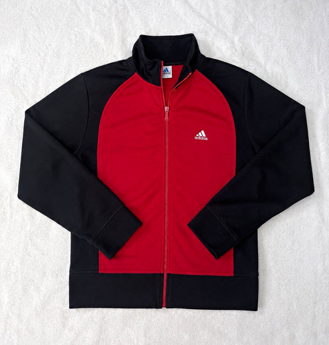 Adidas vintage red black track - adidas,