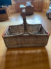Vintage Wicker Shopping Basket