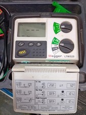 Megger LTW315 LOOP  TESTER WITH LEEADS AND CALIBRATION CERTIFICATE