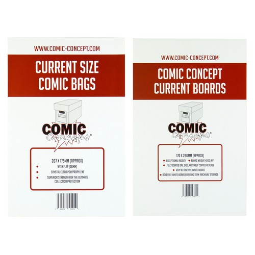 100 comic concept - 6/15/35/100,