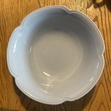 Johnson Brothers - Grey Dawn - Salad Serving Bowl - Blue Round 21 cm Diameter 