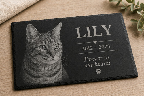 Personalised engraved dog cat - personalised,