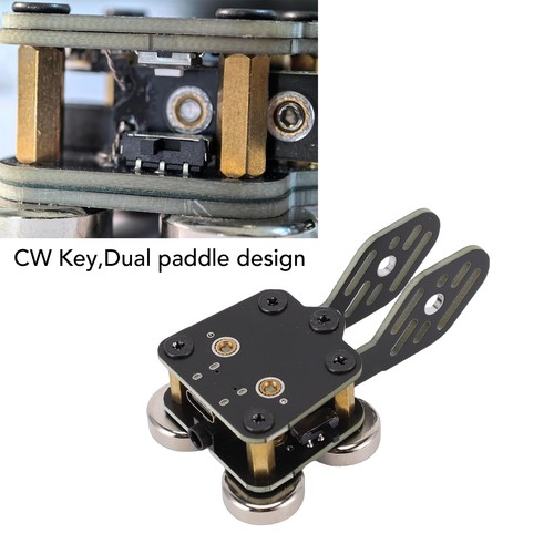 Morse key with sensitive - cw,