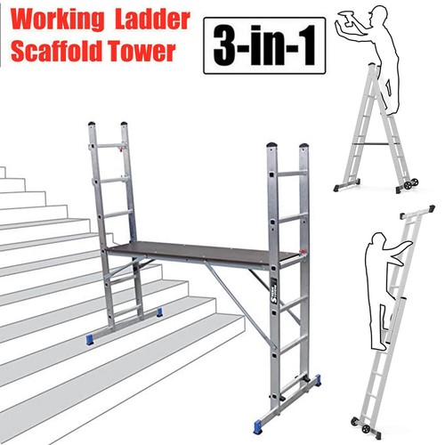 Aluminium scaffolding ladder - scaffolding,