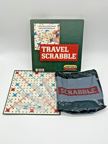 Travel scrabble board game - scrabble,