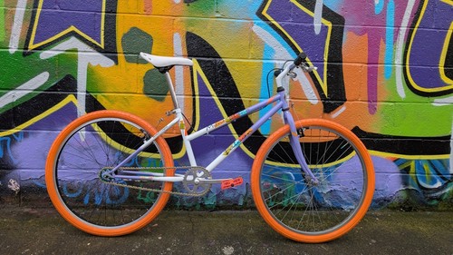 Falcon mont blanc single speed - blanc,