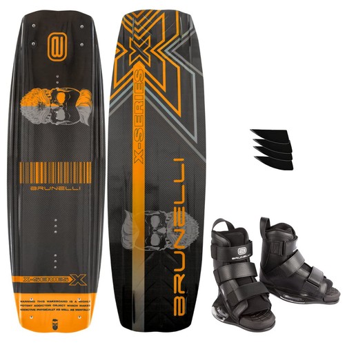 Brunelli carbon wakeboard - carbon, set