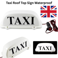 Taxi Roof Top Sign Waterproof Magnetic Good Brightness Energy Saving Universal C
