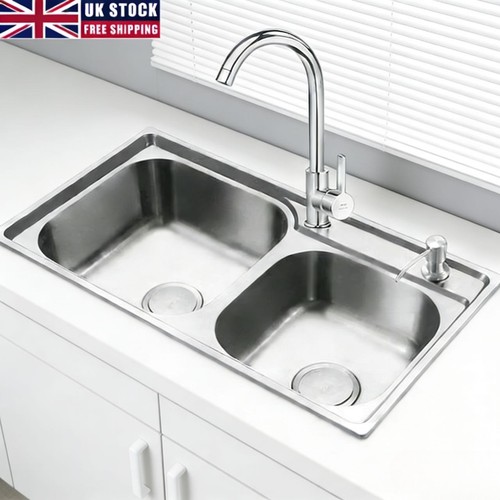 Double bowl stainless steel - double,