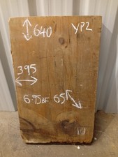 Yellow pine Butchers Block, Table Top 640x395x65mm