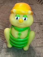 Playskool Glo Worm Bug Glo Hopper Hasbro Glow 1986 Finger Puppet 091825@
