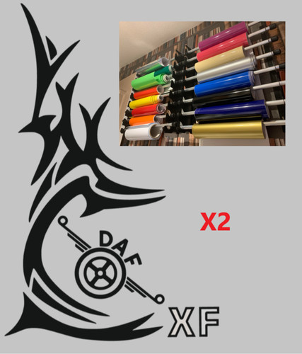 Daf truck stickers axle - stickers,