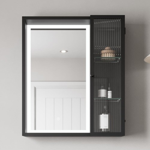 600 700mm black - 600, led