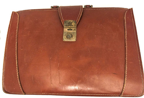 Leather gladstone style - gladstone,