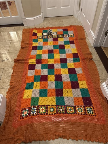 Huge vintage multicoloured - vintage,