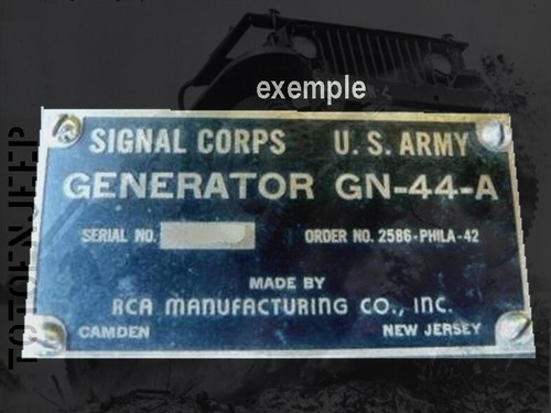 Label plate generator - plate,