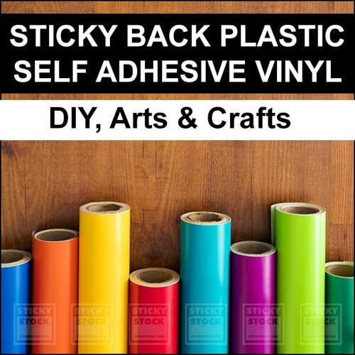 Sticky back plastic vinyl - vinyl, self