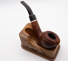Poul Winslow Crown 200 Smooth Bent Handmade in Denmark Estate Tobacco Pipe