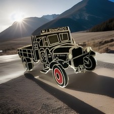 Foden truck quality enamel - truck,