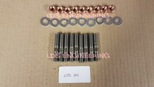 Peugeot 1.9 16v Mi16 405 XU9J4 Exhaust stud + Nut kit / set