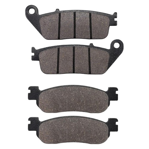 Front and rear brake - and, pads