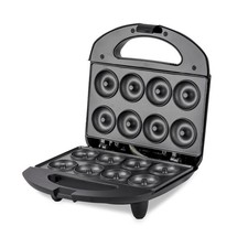 Doughnut Maker Machine, 8 Hole Snack Maker Donut Pie Cupcake 750W Geepas