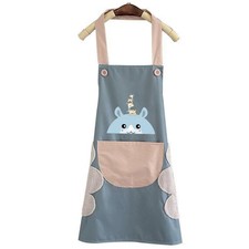 Blue Restaurant Chef Apron Waterproog Oil Proof Easy Cleaning Kitchen Cookin HOT