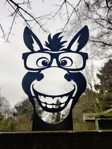 Donkey fence topper - fence,