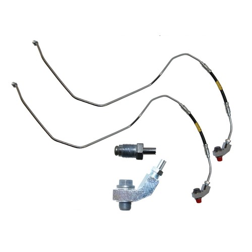 Pair rear brake - pair, hoses