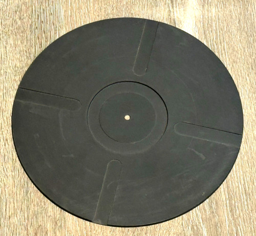 Rubber turntable mat slipmat - rubber,