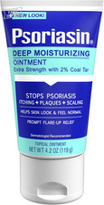 Deep Moisturizing Ointment - 2% Coal Tar - Stops Psoriasis Itching, S