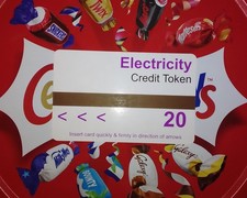 £300 Electric Meter Card Code A Mega Bundle 15x£20 Cards Electricity total £300