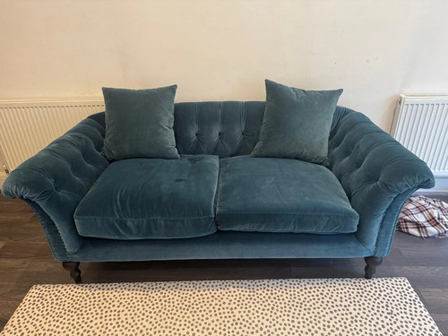Sofa com designer - designer, teal