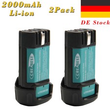 2Pcs 8V 2.0Ah Li-ion Battery for Dewalt DCB080 DW4390 DCF680N2 DCF680G2 DCF680N2