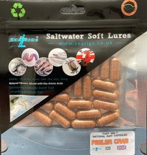 SEARIGS™ Peeler Crab - Sea Fishing Natural Bait Capsules "Fast Melt" x25