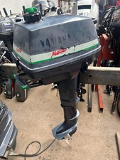 3HP YAMAHA 3A MALTA SHORT SHAFT 2-Stroke Tiller Control Outboard Serviced