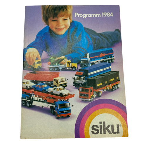 Siku toys 1974 programm 1984 - toys,