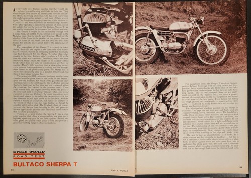 1967 bultaco sherpa 250 - 1967,