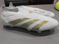 Adidas Predator Elite Laceless Firm Ground Boots UK 12.5 New