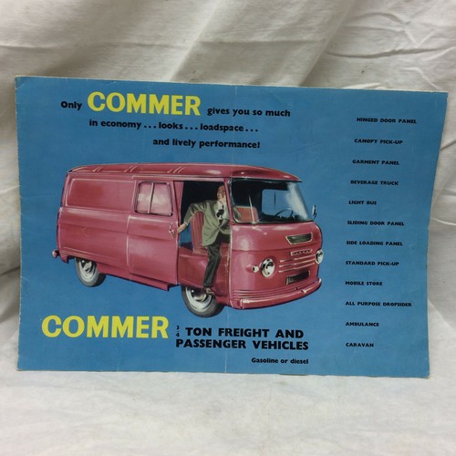Vintage pamphlet commer - pamphlet,