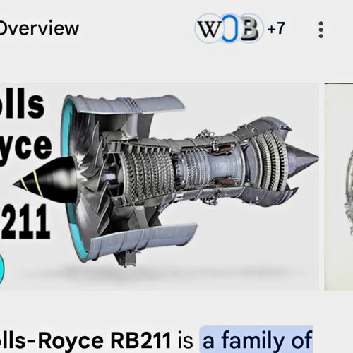 Rolls royce rb211 aero engine - rb211,